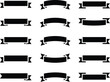 © Mr. Tasin - Ribbon banners and labels vector set, graphic elements for design