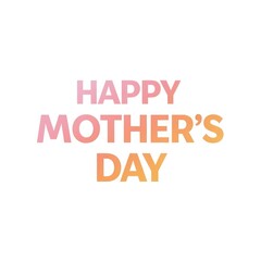  Celebrate Mothers Day With Colorful Typography Design