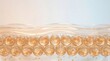 © Никита Цыганков - Microscopic view of skin layers with golden oil or serum bubbles for cosmetic and dermatological treatment concept