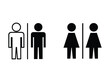 © Jahidul - Male and female restroom signs with simple design