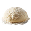 © PNG BOSS - Fresh dough on flour isolated on transparent background