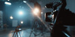 © Artificial South - A Film Studio with Lighting Equipment and camera is in the frame