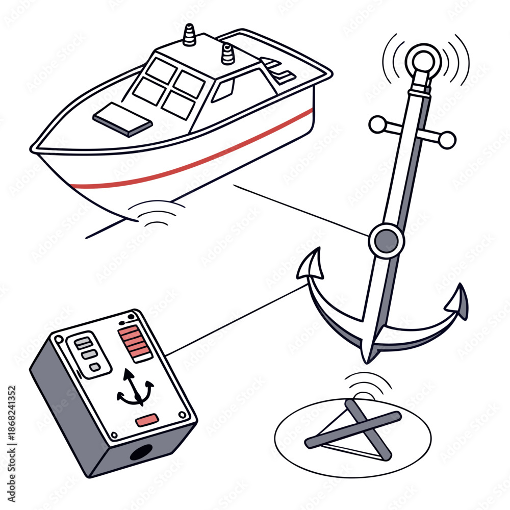 Anchor Technology Advanced smart anchor technology for autonomous ships, marine mooring ...