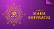 © Sapra - Happy Maha Shivratri festival, the Hindu festival of Shiva Lord