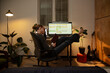 © Danil Nevsky/Stocksy - Woman feeling tired working from home late night