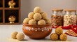 © Niks Ads - Traditional Indian Tilgul Ladoo: Delicious Festive Sesame Sweets