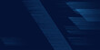 © Aiksatas - Abstract blue banner design vector, dynamic sporty horizontal background template for media promotion or web banner