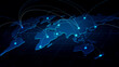 © Phakhawat - Global business network concept with connected world map illustrating international trade, corporate communication, digital economy, and cross-border business operations.