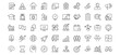 © Amara - Startup icon set. Editable line icons. Vector illustration.