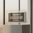 © Rubel - Digital Countdown Display Showing Sold Out