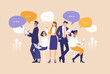 © IRStone - A diverse group of business professionals working together, symbolizing collaboration, communication, and shared goals. It reflects teamwork, collective intelligence, and professional synergy