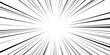 © RDVector - Comic line cartoon and effect speed manga with radial graphic action. Motion acting superhero and emphasis art horizontal with shock bold power. Circle comic book and grunge effect design.