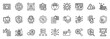 © Uniconlabs - firewall icon set collection in outline style. icon pack contain security, block, filter, rules, network, protect, access, shield, control, traffic icon