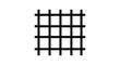 © nhpvect02 - A simple grid pattern constructed with thick black lines showcasing a stark silhouette