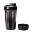 © วิทวัส วงษ์หาจักร์ - Stylish black shaker bottle for fitness enthusiasts.