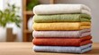 © Vertstyle - Neatly Folded Sweaters in Cozy Minimal Interior