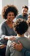 © vadosloginov - Diverse group supports each other in therapy session