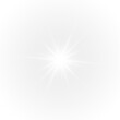 © dedstock - Png white starburst light inspired by sun and layered sunlight rays. Sparkle, sparks, and twinkle highlights form magical starlight. Smooth glowing rays fill the background. Vector illustration.