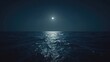 © vxnaghiyev - Expansive sea with clear horizon and rippling surface, ideal for editorial header backgrounds