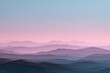 © Hugo - Minimal horizon with dusty pastel tones, long-term investment as slow landscape