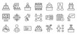 © Iconjam - conference outline icon pack collection of conference, audience, event, seminar, professional, presentation, meeting, lecture, speaker, workshop icon