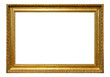 © andras_csontos - Artistic gilded antique painting frame with transparent background
