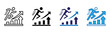 © kanfaz art - Performance Icon Multi Style Vector Illustration
