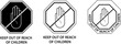 © Shahadat - No smoking and children warning signs