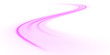 © MEDUZA - Futuristic digital purple neon lines show pink wave motion, glowing energy flow, streaks,  curves. Speed and abstract technology streams create dynamic vector PNG.