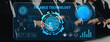 © InfiniteFlow - A sleek and modern financial technology interface showcasing data visualization and analytics, set against a professional business environment illustrating innovation. Trope