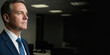 © ClearFrame - Middle age businessman male leader looking away office work executive ceo man mature professional thinks doubt question old middle age businessman male leader looking away office work executive