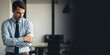© ClearFrame - Age middle business businessman man mature executive ceo doubt male looking away leader office old work thinks question professional middle age businessman male executive ceo office looking away