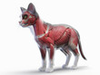 © Sebastian Kaulitzki - A Detailed 3D Depiction Of The Muscular System Of A Cat