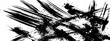 © M2L - Dynamic Black Ink Grunge Brush Strokes and Splatters Abstract Vector Background Texture