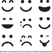 © Shovan - set of funny cartoon mustache