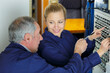 © auremar - engineers working in an industrial plant
