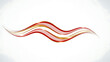 © hartjoko - Red Gold Tech Wave Minimal Background