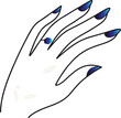 © Aroosa - blue art