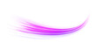 © Ole moda - Purple neon light wave streams fast as a sharp line in a glowing png filled with speed and motion. Strong blue wind spins the flow to twist while glowing particles twirl and build a dense violet swirl