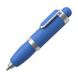 © Mita - Blue pen with silver accents writing instrument office isolated on a transparent background