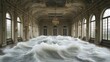 © Rina - Grand ballroom flooded with waves ultra hd photo
