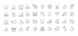© RosieLily - Water icon set. Editable line icons. Vector illustration.