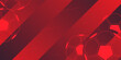 © tajul - Abstract Red Sports Background with Soccer Ball Pattern