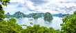 © lapas77 - An open water view of the dramatic Ha Long Bay, Vinh Ha Long, a UNESCO World Heritage site