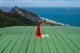 Pedra Bonita Free Flight Ramp - São Conrado, Rio de Janeiro. Paragliding and hang gliding offer freedom and adrenaline. A unique experience of connecting with nature and overcoming limits.