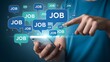 © Grafixtotal - Searching for job opportunities on a mobile device