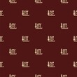© sljubisa - Heat seamless pattern isolated on color background