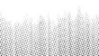 © V_Arts - abstract gradient halftone dots background Pop art template texture Vector illustration