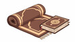 © Itachi - Brown prayer mat with book