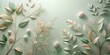 © VisualVault - Serene botanical arrangement featuring pastel-toned leaves and organic shapes, creating a tranquil and stylish composition.